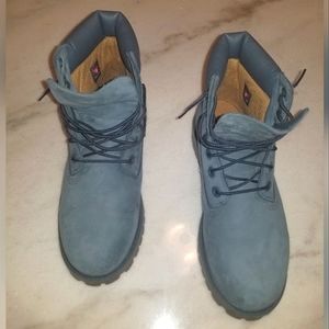 Rust Blue Timberland Boots